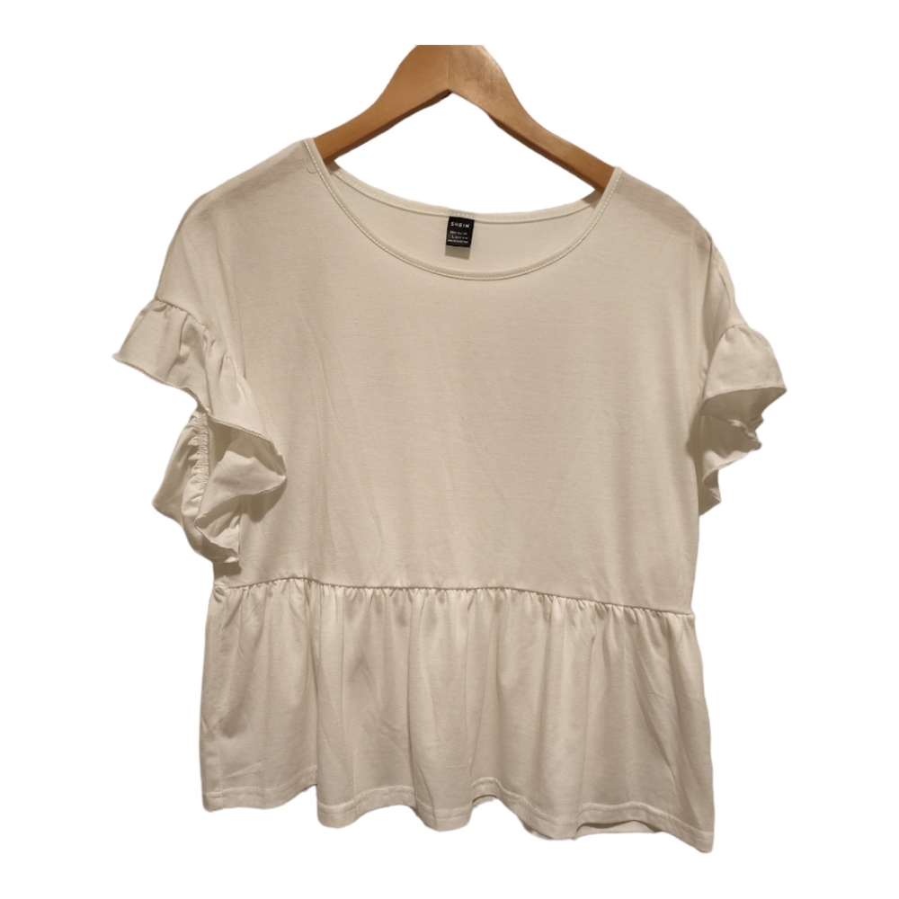SHEIN White Top Large